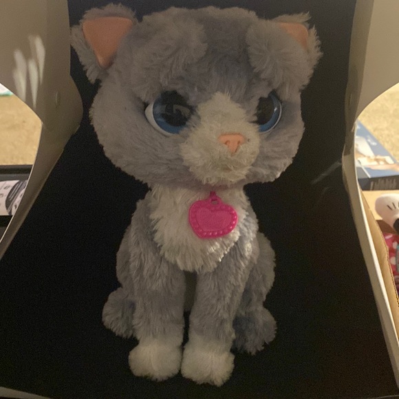 Hasbro Toys Furreal Friends Bootsie Cat Kitty Interactive Plush Toy